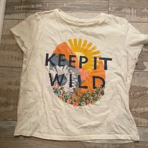 very cute keep it wild shirt